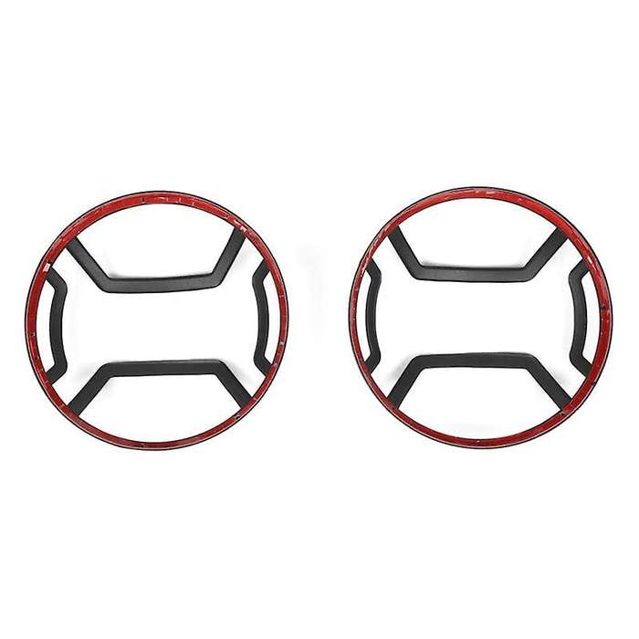for 2019 2020 JB64 JB74 Car Front Headlight Lamp Decoration Cover Trim Car Accessories Black