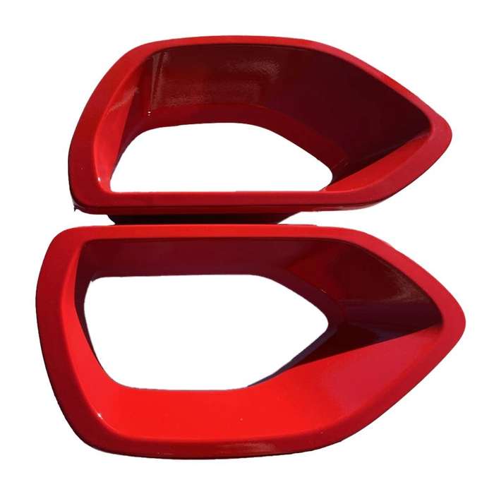 for 2019-2021 Charger PACK / -Air Grille Insert/Bezel Set 68417505AA 68417504AA Red
