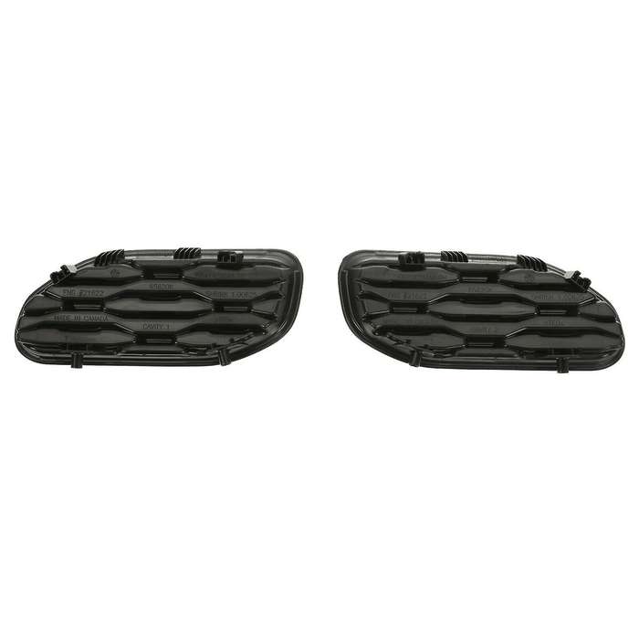 for 2019-2021 Ram 1500 DT 68414296AA Front Bumper Fog Lamp Grille Fog Light Cover Bezel Kit