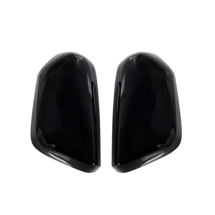 for 2019-2022 Glossy Black Side Door Rearview Mirror Cover Trim Cap