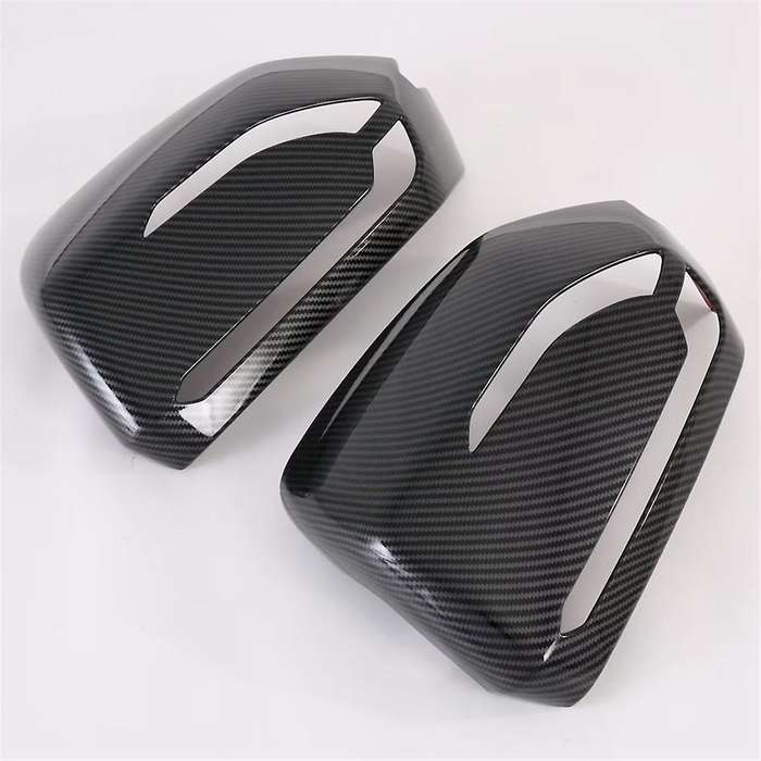 for 2019-2023 Car Rearview Mirror Cover Cap Side Door Mirror Cover Trim Accessories Abs Carbon Fiber