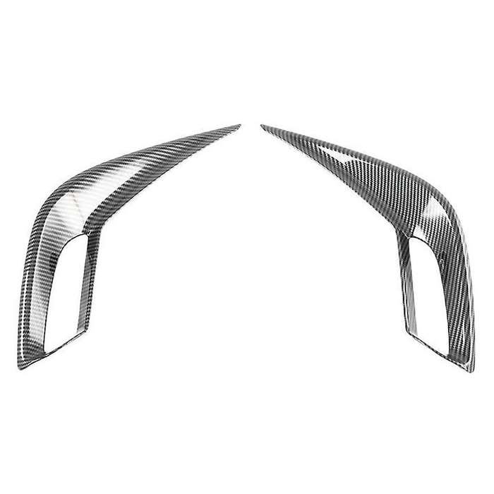 for 2020 2021 ABS Carbon Fiber Rear Fog Light Lamp Bezel Cover Trim Exterior Garnish