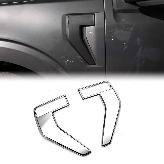 for 2020 2021 Chrome Side Air Outlet Grille Vent Trim Cover Auto Exterior Accessories