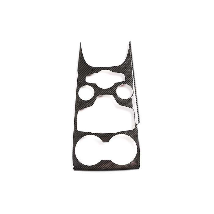 for 2020-2022 Dry Carbon Fiber Car Gear Panel Decoration Cover Trim Sticker Interior Accessories