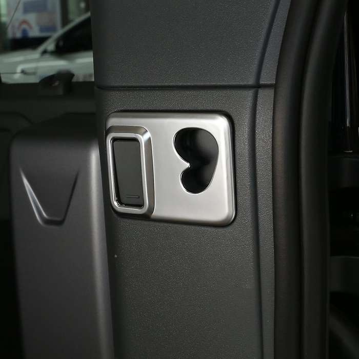 for 2020 ABS Rear Trunk Hook Up Cover Trim Car Interior Accessories 2Pcs/Set