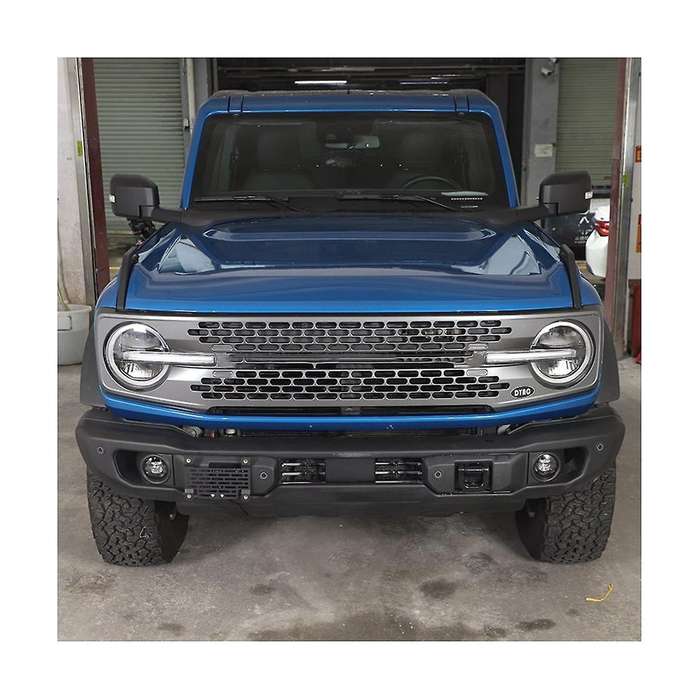 for 2021 2022 2023 Front License Plate Holder Frame Mount Accessories (for Capable Steel Bumper)