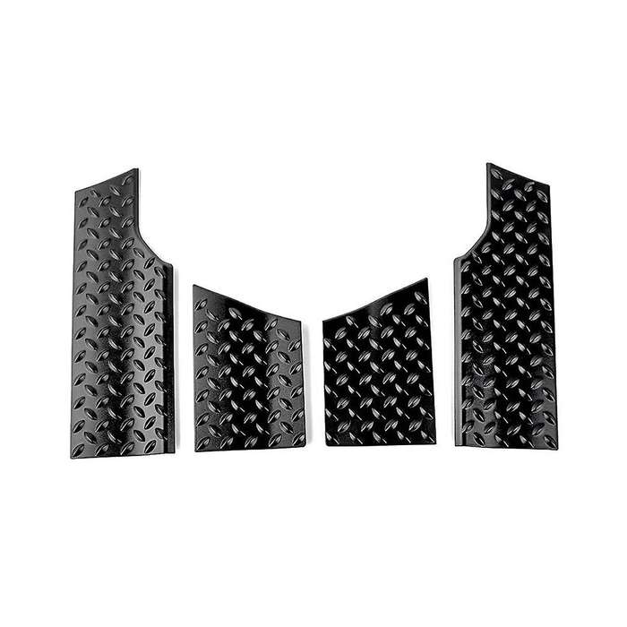for 2021 2022 2023 Cowl Body Armor Side Corner Guard Cover Accessories Corner Guard Trim .4pcs Black