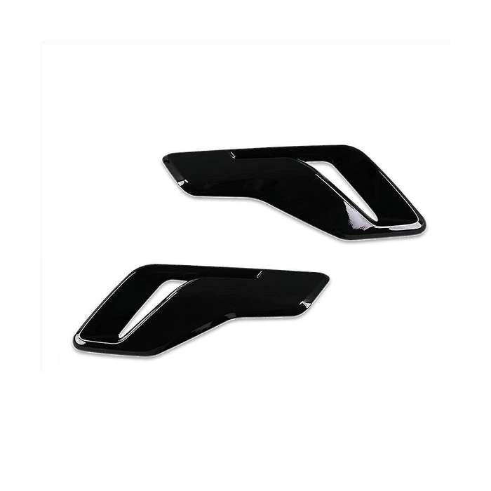 for 2021 2022 2023 Side Outlet Cover Trim Decorative Sticker Car Accessories - Black