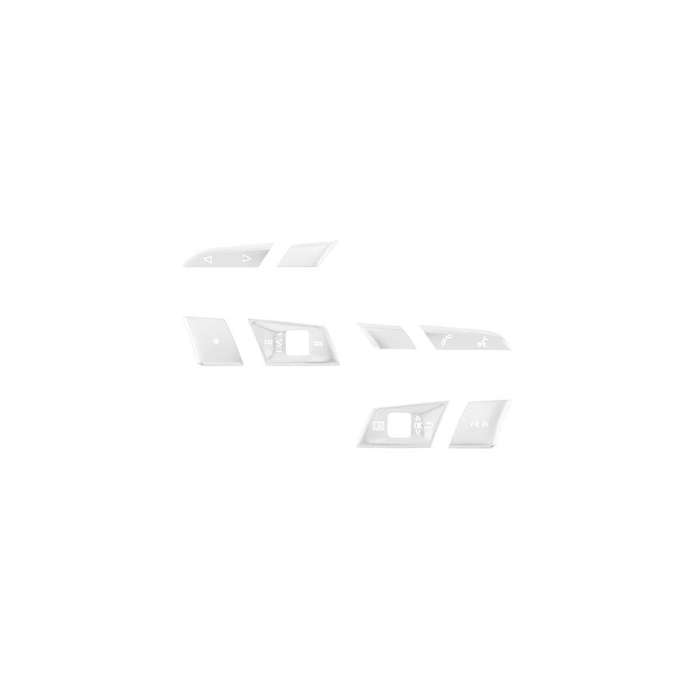 for 2021 A3 A4 A5 Tuning Steering Wheel Button Stickers Steering Wheel Frame Decoration Sequins Sil