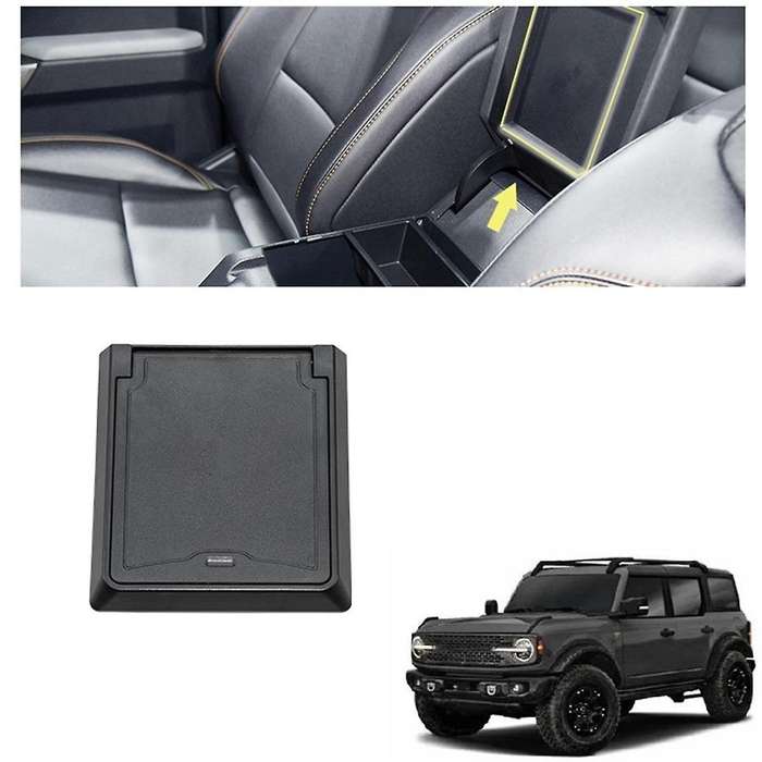 for 2021-2023 Car Armrest Hidden Compartment Storage Box Organizer Insert Tray Interior Accessories