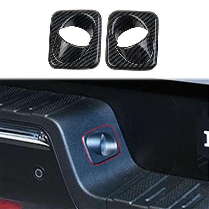 for 2021-2023 Licence Light Cover Trim Carbon Fiber Accessories