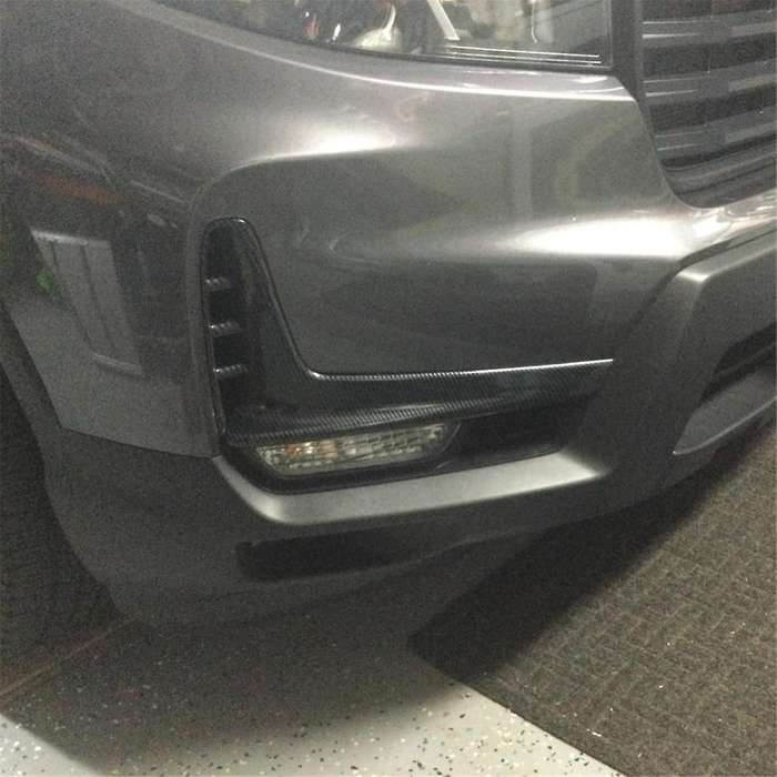 for 2021-2023 Passport 2022-2023 Front Fog Lamp Grille Vent Trim Cover Trim Carbon Fiber