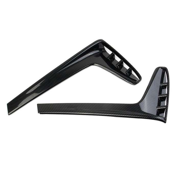 for 2021-2023 Passport 2022-2023 Front Fog Lamp Grille Vent Trim Cover Trim Carbon Fiber