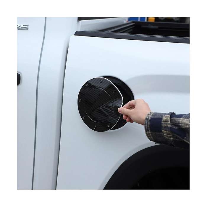 for 2022 2023 Accessories Car Fuel Filler Tank Cover Cap Decoration Stickers ,ABS Carbon Fiber
