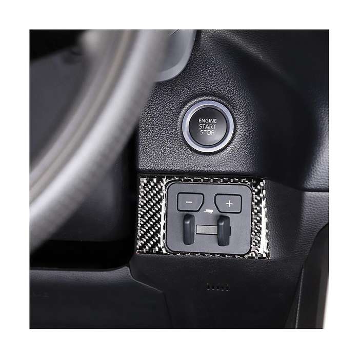 for 2022-2023 Carbon Fiber Car Brake Gain Switch Decorative Panel Cover Sticker Car Accessories