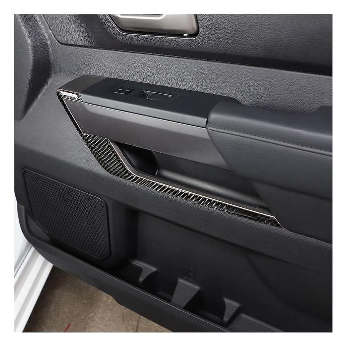 for 2022-2023 Door Panel Decoration Sticker Real Carbon Fiber Soft