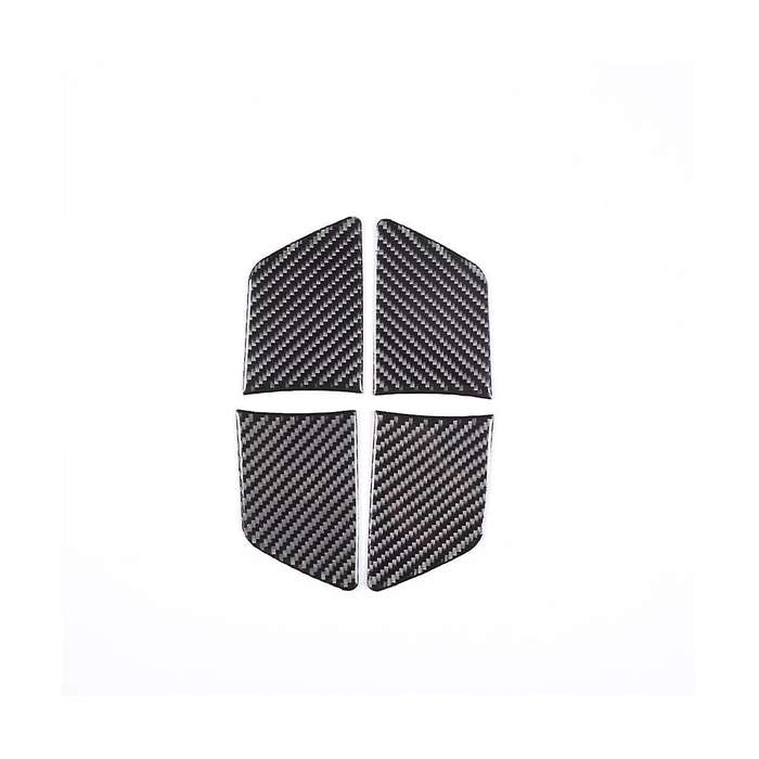 for 2022-2023 Carbon Fiber Car Inner Door Bowl Decorative Panel Cover Sticker Car Interior Accessor