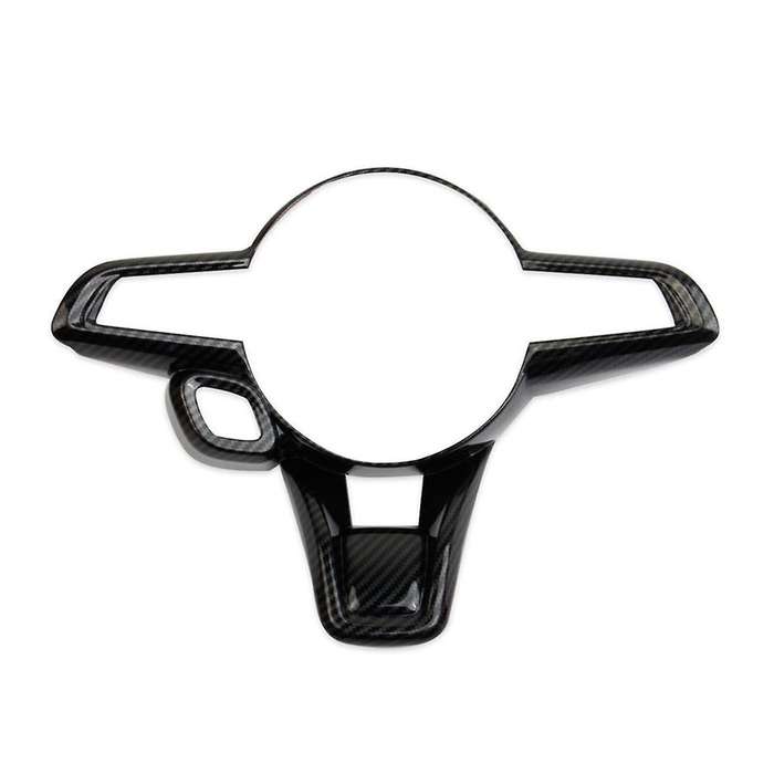 for 2023 2024 Car Steering Wheel Trim Decoration Cover Interior Accessories ,abs Carbon Fiber