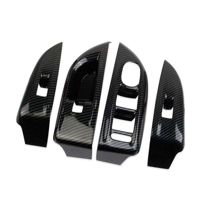 for 2023 2024 Car Window Lifting Switch Panel Cover Trim Interior Accessories ,abs Carbon Fiber