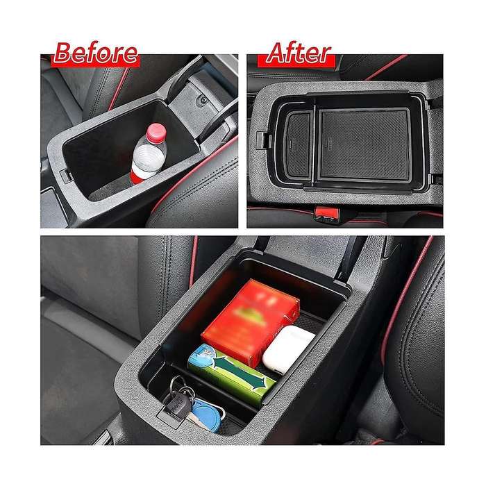 for 2023 2024 Center Console Storage Armrest Box Tray Organizer Interior Accessories