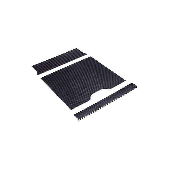 for 2023 Dry Carbon Fiber Car Rear Cover Storage Box Panel Trim Stickers Accessories