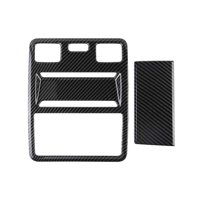 for 2023+ Carbon Fiber Pattern Car Interior Reading Light Lamp Cover Trim Sticker