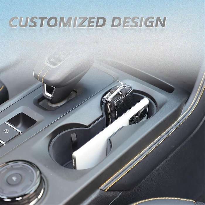 for 2023 2024 Silicone Center Console Water Cup Holder Insert Interior Accessories