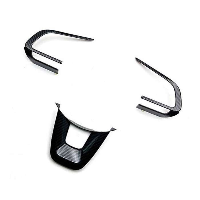 for 2023 Yaris Ativ Vois Carbon Fiber Car Steering Wheel Cover Trim Moldings