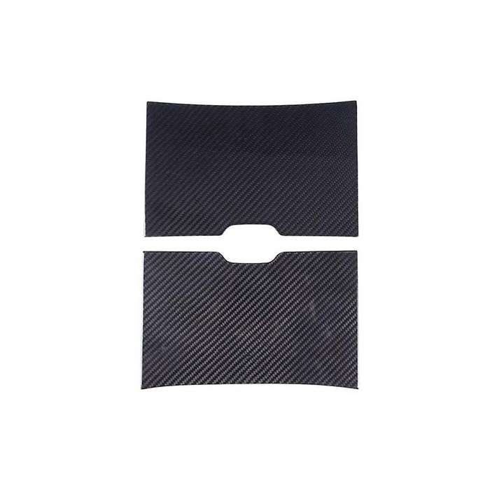for 2023 Dry Carbon Fiber Central Control Water Cup Holder Panel Cover Trim Car Accessories