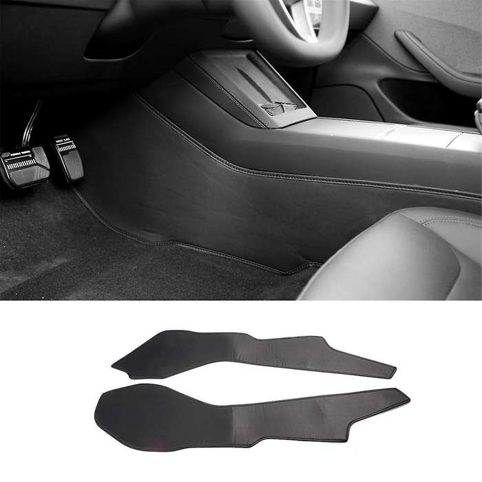for 2024 Car Center Console Side Anti-kick Mats Dust Resistant Protector Cover Accessories