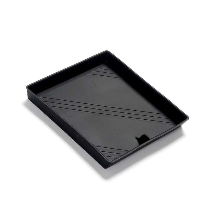 for 2024 Center Console Organizer Tray Pad Silicone Armrest Storage Box Lower Bottom Mat ,black