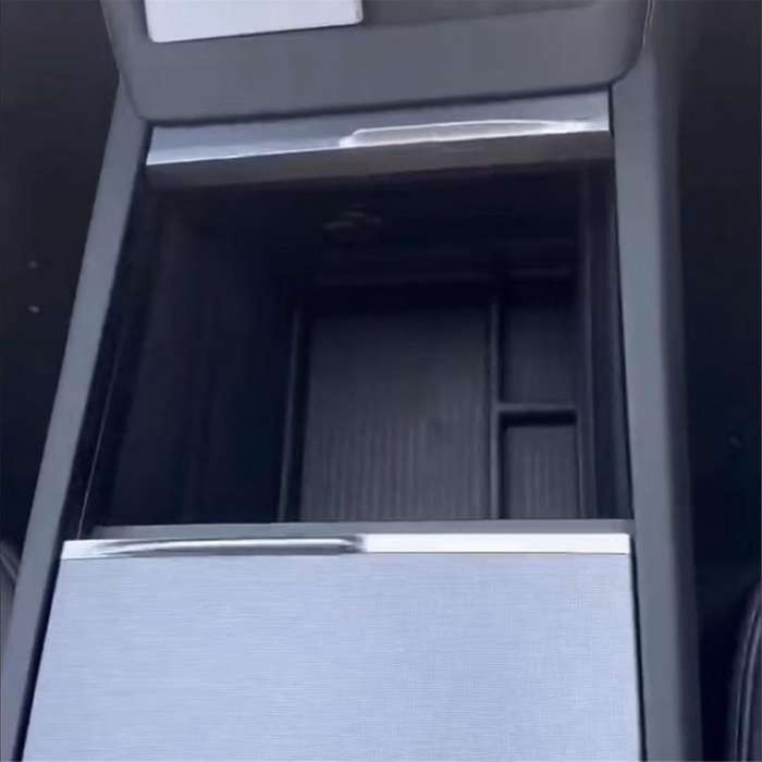 for 2024 Center Console Organizer Tray Tpe Control Lower Bottom Storage Box Interior Accessories