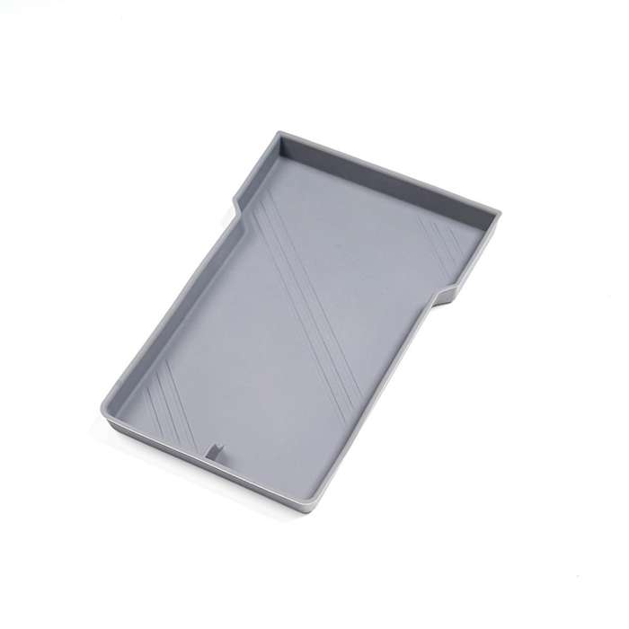 for 2024 Center Console Organizer+armrest Storage Bottom+wireless Charging Mat ,silicone Grey