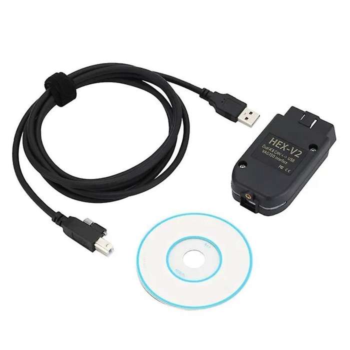 for 22.3 OBD2 Scanner HEX V2 USB for Golf A6 VINs ATMEGA162+16V8+FT232RQ