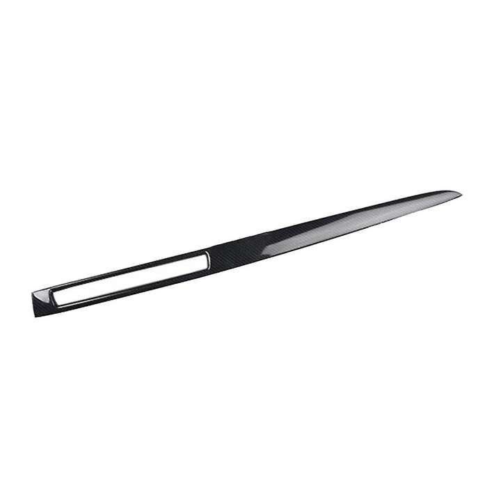 for 3 Alexa 2003-2008 Carbon Fiber Central Control Dashboard Trim Decorative Panel Sticker