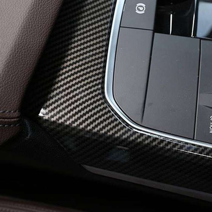 for 3 Series G20 G28 2019-2021 Carbon Fiber Center Console Gear Shift Panel Cover Trim Sticker Inte