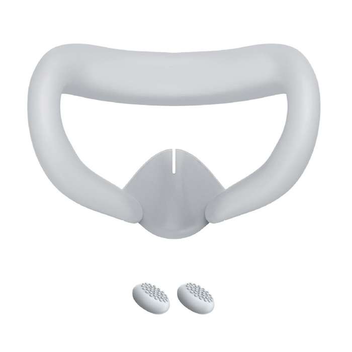 for 3 Silicone Case+Handle Case+Face Cover+Blackout Mask Full Kit Anti-Leakage Nose Pad VR Silicone