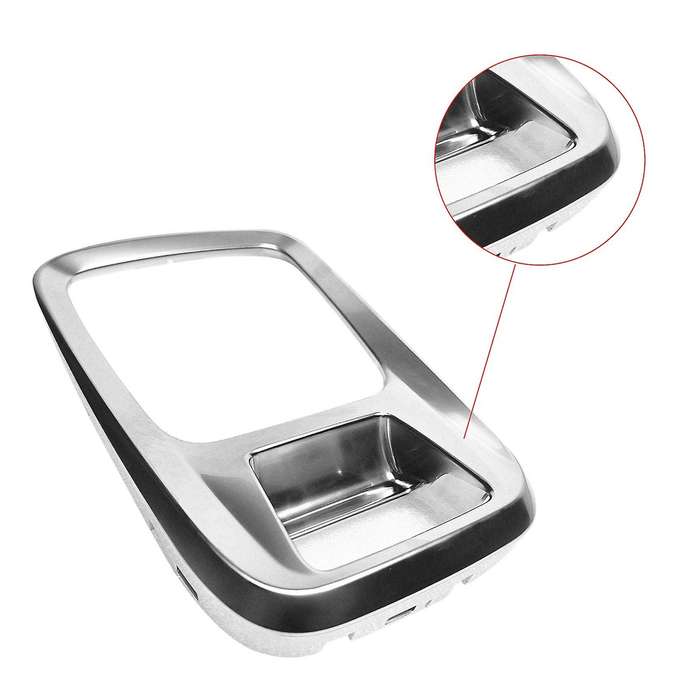 for 3008 Chrome Replacement Gear Shift Box Cover Sticker Decoration Frame Interior Accessories