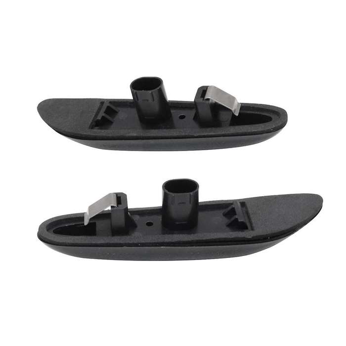 for 328i E90 E91 E92 E93 E46 E60 Smoked LED Side Marker Light Sequential Turn Signal Lamp X2