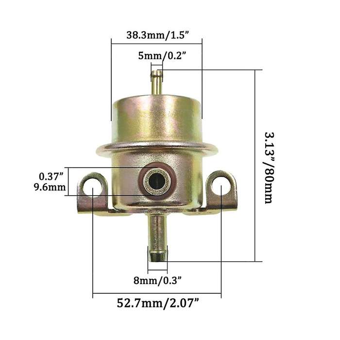 for 318I 535I 325I M3 M5 M6 / New Fuel Oil Pressure Regulator 0280160235, 13531711541