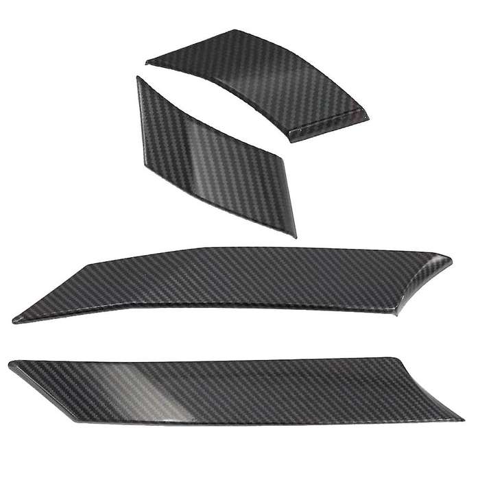 for 4 2019 2020 Carbon Fiber Car Door Window Bracket a Pillar Protection Cover C Pillar Trim