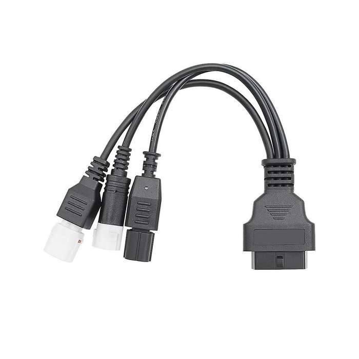 for 3pin/4pin 6pin Motorcycle Obd Diagnostic Canbus Connector Cable Obd2 3 In1 Plug Cable Adapter