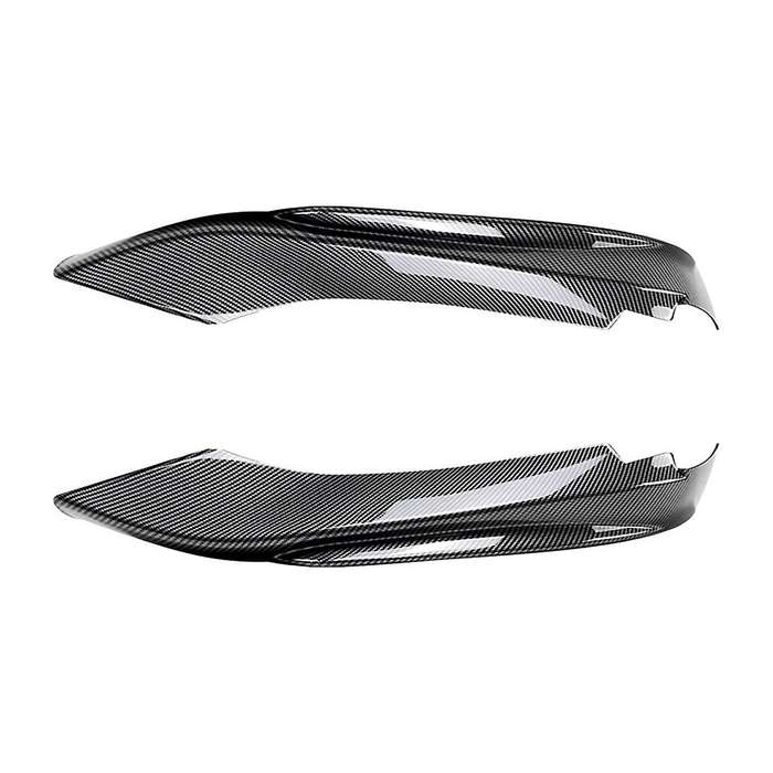 for -4 Series F32 F33 F36 2014-2020 Front Bumper Lip Diffuser Splitter Spoiler Protector Carbon Fib