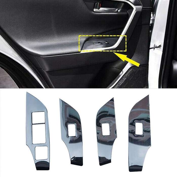 for 4 Xa50 2019-2020 Car Window Motor Door Handle Armrest Cover Sticker Trim Cover