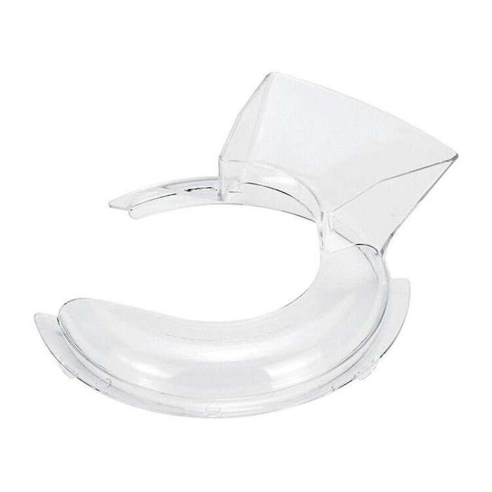 for 4.5-5QT Tilt Head Stand Mixer Pastry Beater & Secure Fit Pouring Shield Attachment Stainless Fla