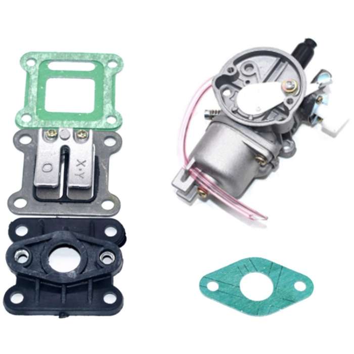 for 47Cc 49Cc Carburetor Reed Valve Main Folding Kit, Suitable for Pocket Bikes, Mini ATVs/Off-Road
