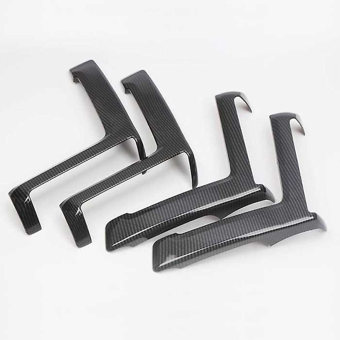 for 4Runner 2010-2019 Car Accessories Door Side Armrest Strip Cover Trim ABS 4PCS