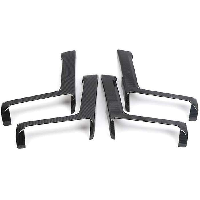 for 4Runner 2010-2019 Car Accessories Door Side Armrest Strip Cover Trim ABS 4PCS