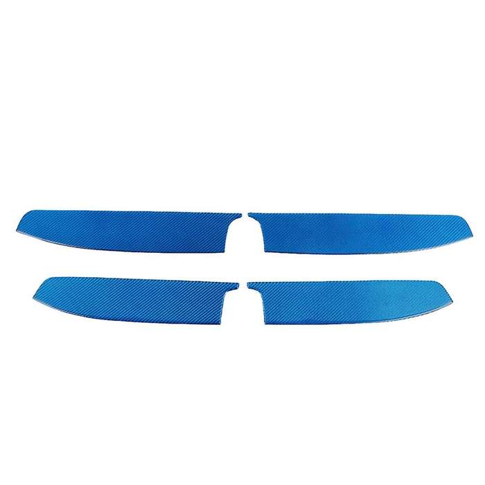 for 4runner 2010-2023 Carbon Fiber Car Door Armrest Panel Trim Cover Sticker Interior Accessories