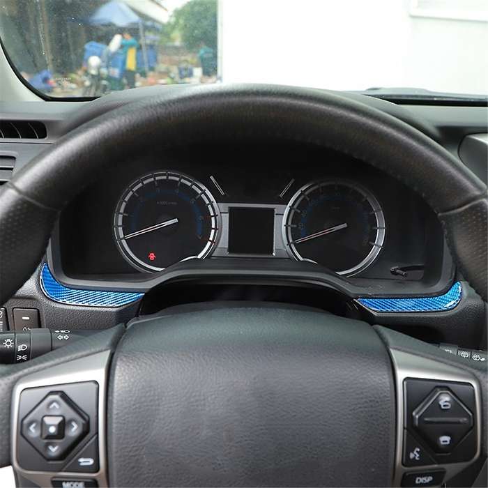 for 4runner 2010-2023 Carbon Fiber Car Central Control Dashboard Cover Sticker Trim Interior Access